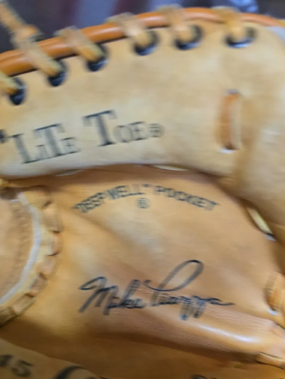 Rawlings Mike Piazza Lite Toe Tan Baseball Glove Hall Of Fame 2018